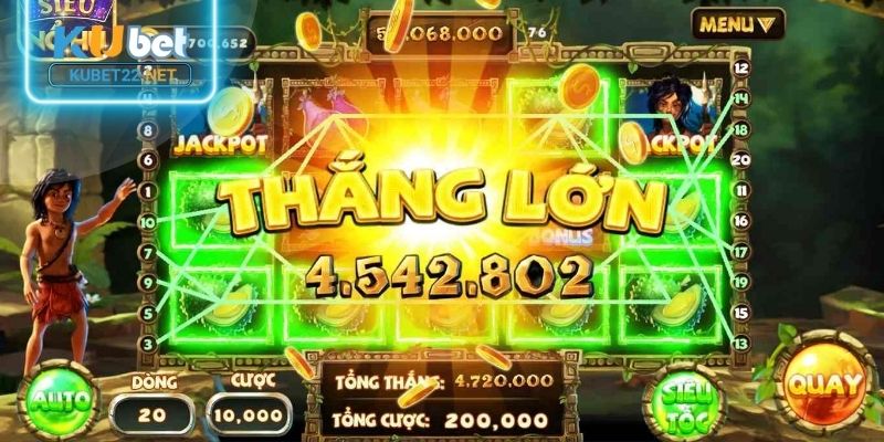 Dòng game quay hũ tích luỹ Jackpot