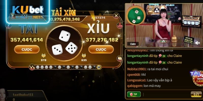 Giới thiệu khái quát về trò chơi tài xỉu tại KUBET