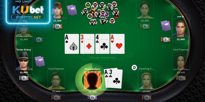 Thử thách bản thân trên bàn cược game bài KUBET